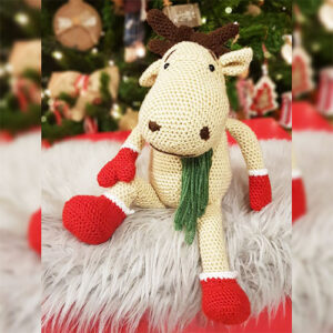 Amigurumi-Renna-Natalizia-all-uncinetto