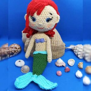 Amigurumi-sirenetta-Ariel-uncinetto-2