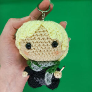 Portachiavi-uncinetto-Amigurumi-Draco-Malfoy-2