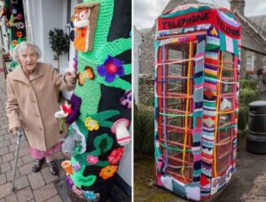 Grace Brett nonnina street art uncinetto (4)