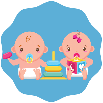 Bluephoenixlab Lavori all'uncinetto - Baby Set personalizzati